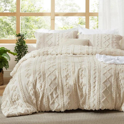 Boho Deluxe Tufted Decorative Comforter Set