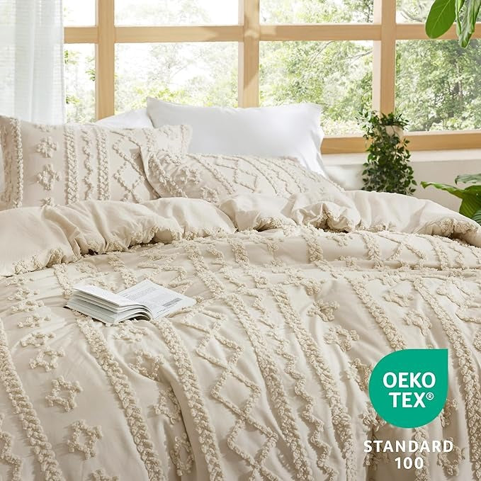 Boho Deluxe Tufted Decorative Comforter Set