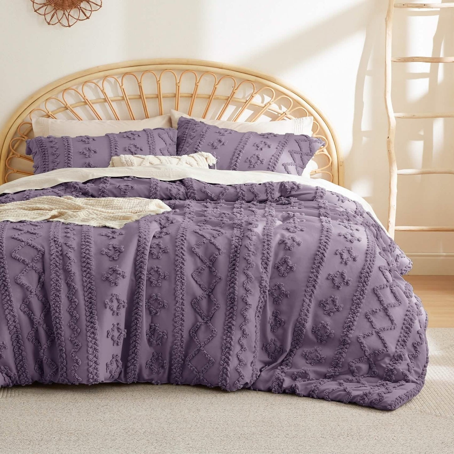 Boho Deluxe Tufted Decorative Comforter Set