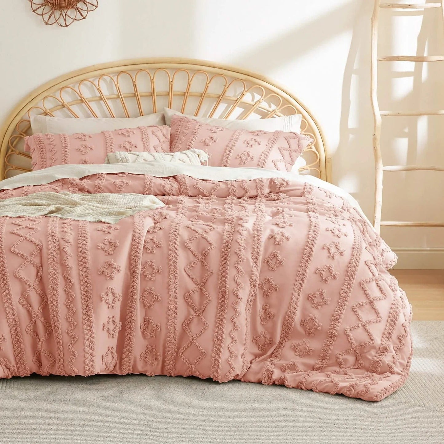 Boho Deluxe Tufted Decorative Comforter Set