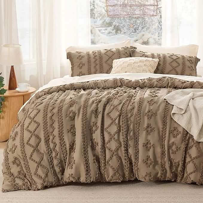 Boho Deluxe Tufted Decorative Comforter Set