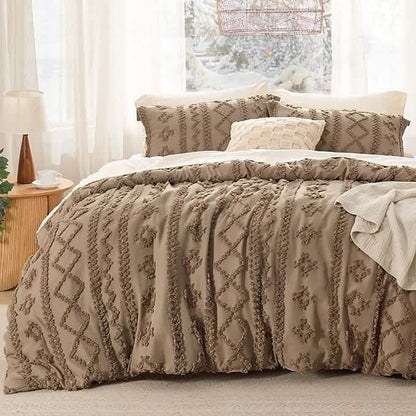 Boho Deluxe Tufted Decorative Comforter Set