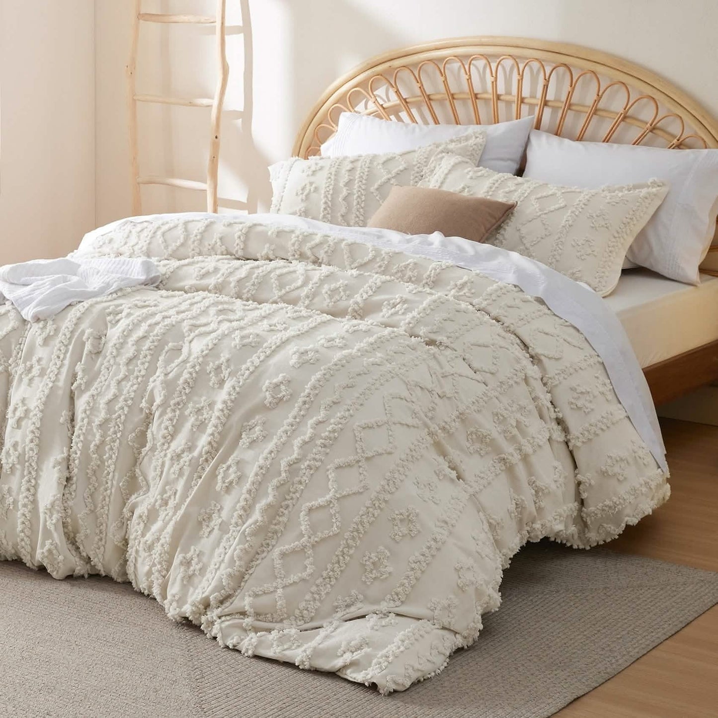 Boho Deluxe Tufted Decorative Comforter Set
